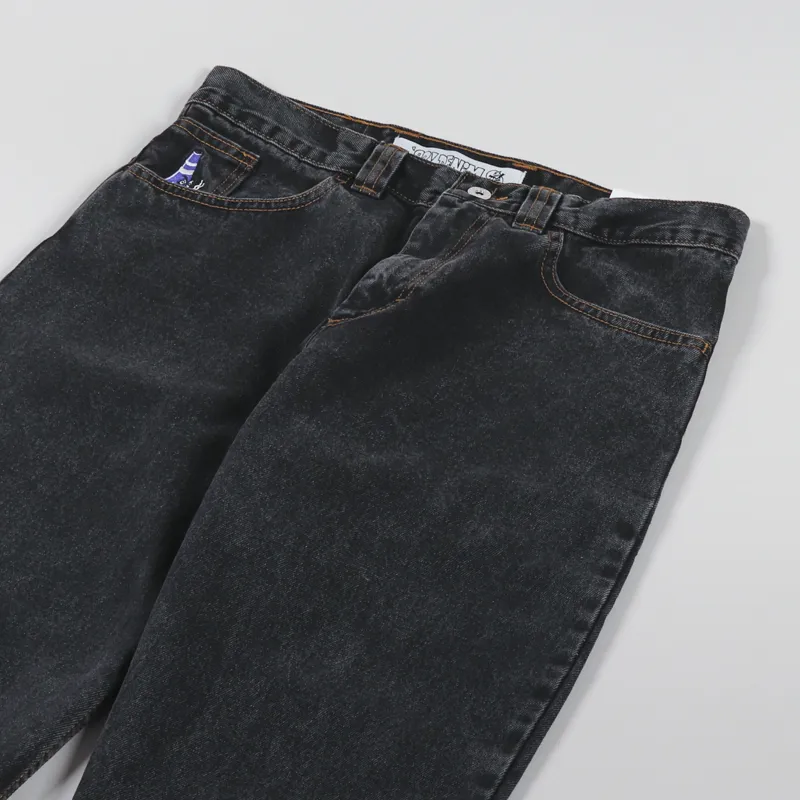 Polar Skate Co. 92 Denim Jeans Washed Black-6