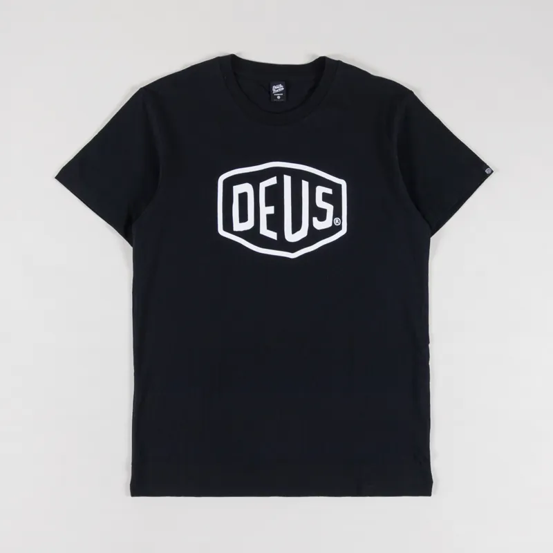 Deus Ex Machina Shield T Shirt Black