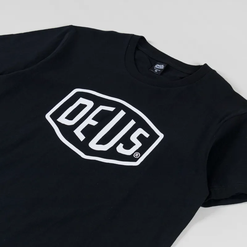 Deus Ex Machina Shield T Shirt Black-1