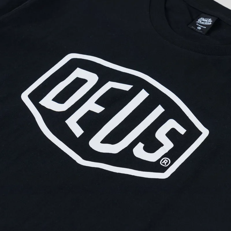Deus Ex Machina Shield T Shirt Black-2