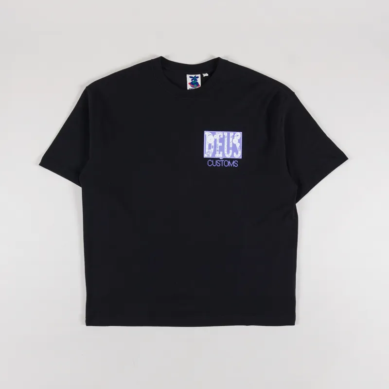 Deus Ex Machina Full Circuit T Shirt Black-1