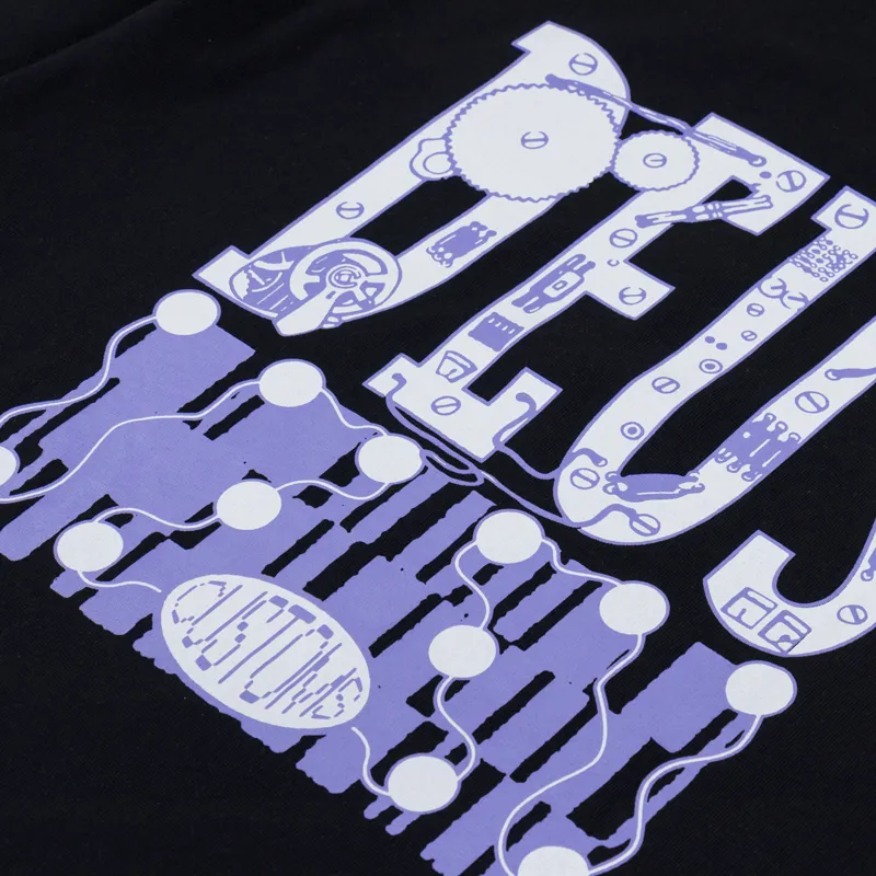 Deus Ex Machina Full Circuit T Shirt Black-4
