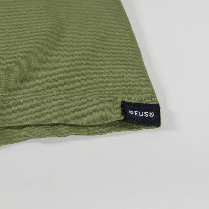 Deus Ex Machina Hot Streak T Shirt Loden Green-6