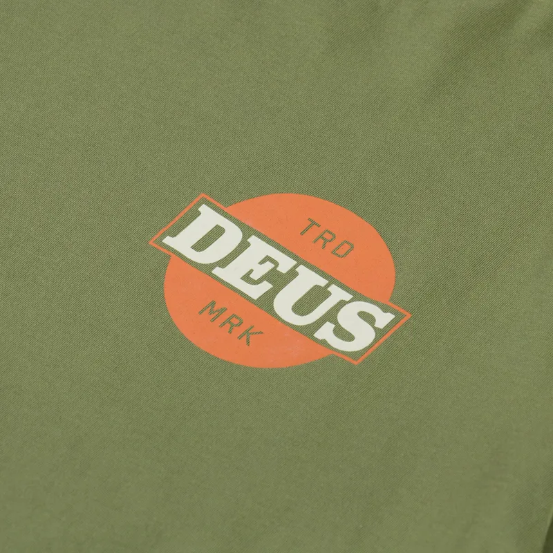 Deus Ex Machina Hot Streak T Shirt Loden Green-5