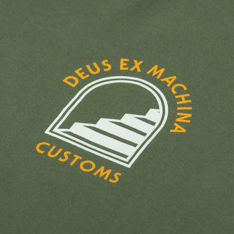 Deus Ex Machina Stairway T Shirt Clover-5
