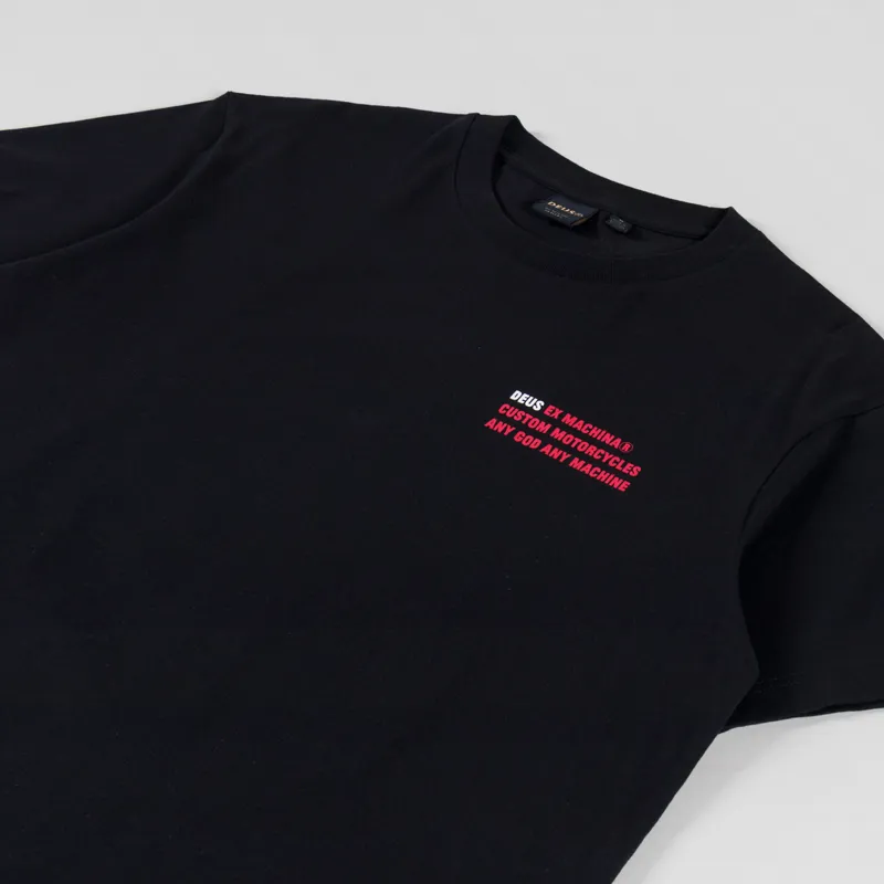 Deus Ex Machina Glory T Shirt Black-2