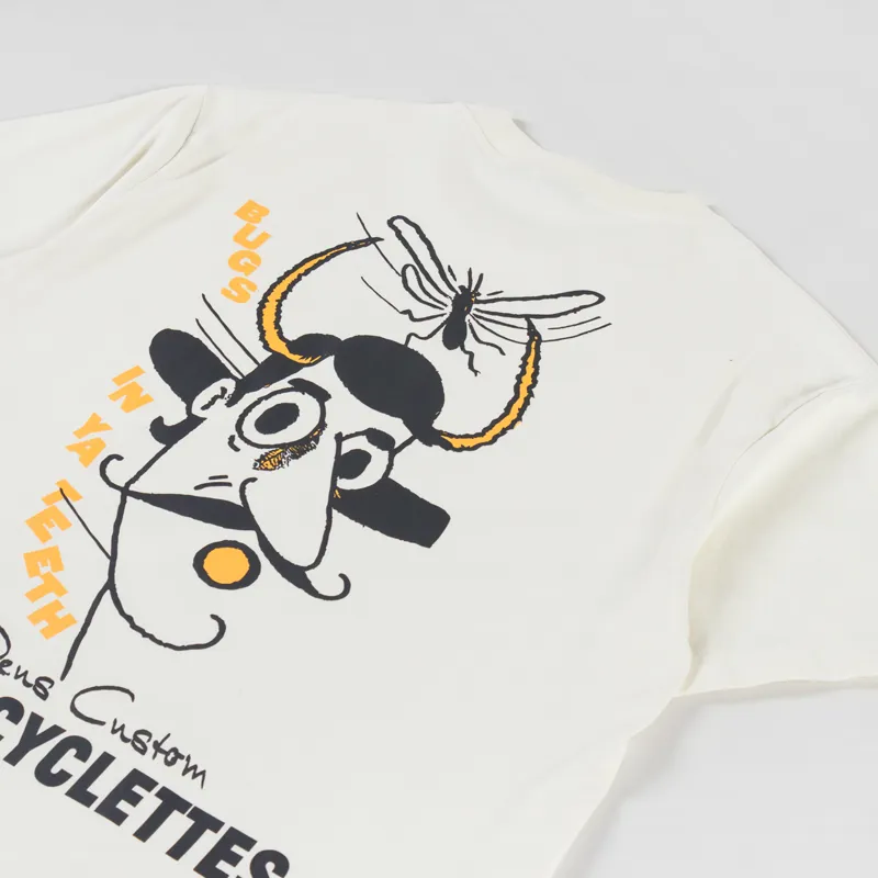 Deus Ex Machina Glory T Shirt Dirty White-5