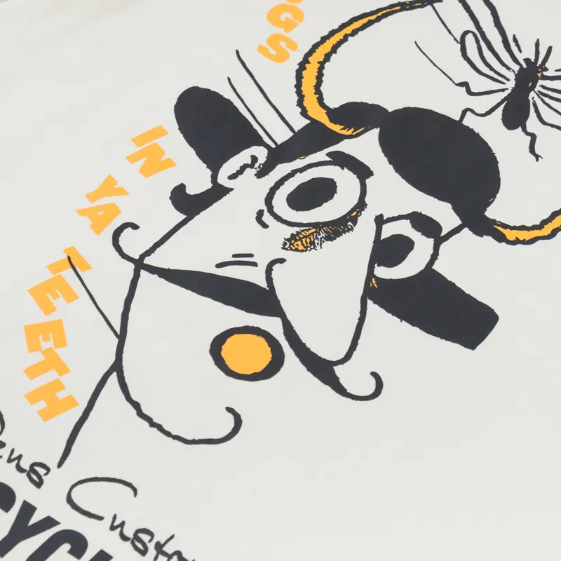 Deus Ex Machina Glory T Shirt Dirty White-6