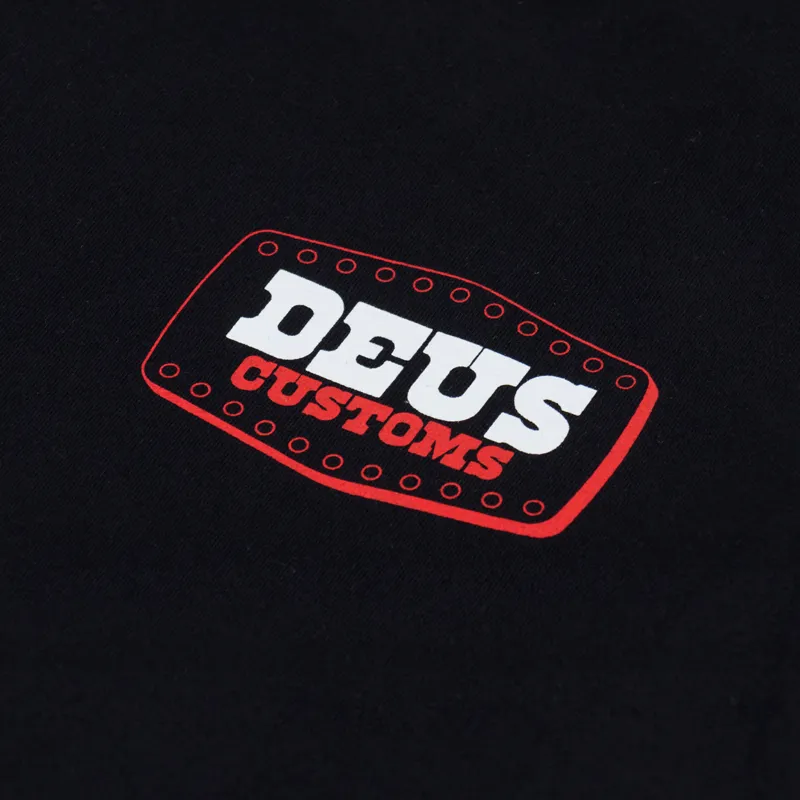 Deus Ex Machina Buckle Up T Shirt Black-3