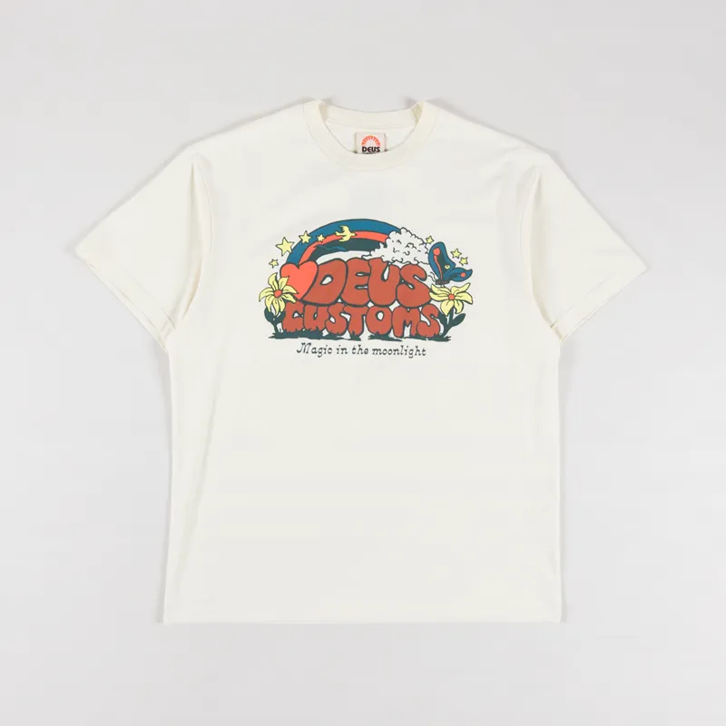 Deus Ex Machina Connection T Shirt Dirty White