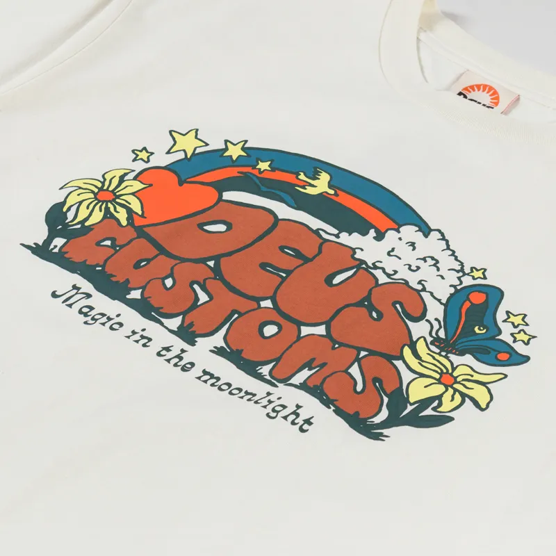 Deus Ex Machina Connection T Shirt Dirty White-2