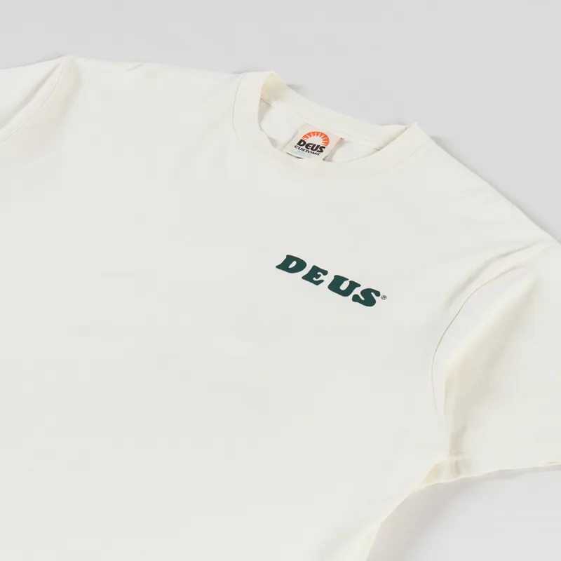 Deus Ex Machina Real Good T Shirt Dirty White-2