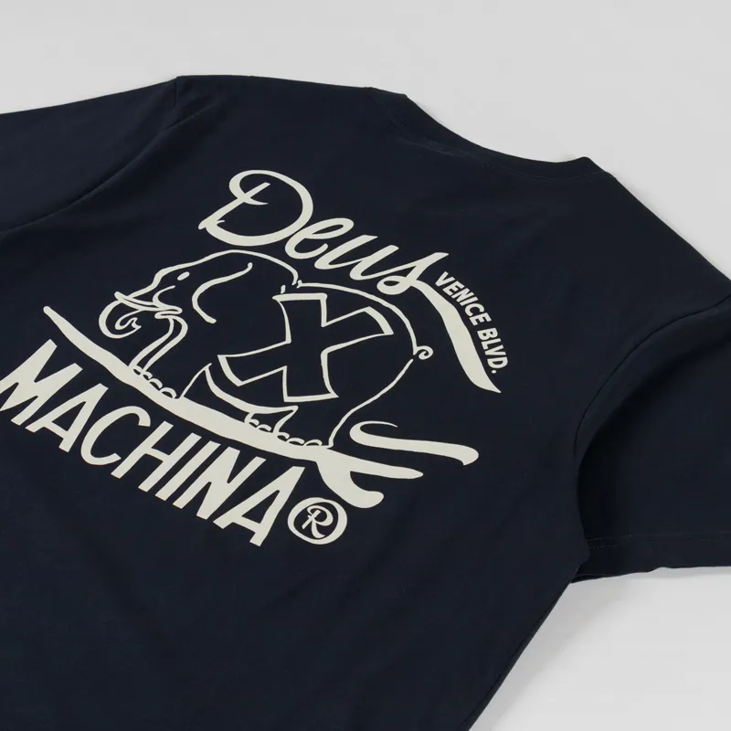 Deus Ex Machina Hefferlump T Shirt Black-5