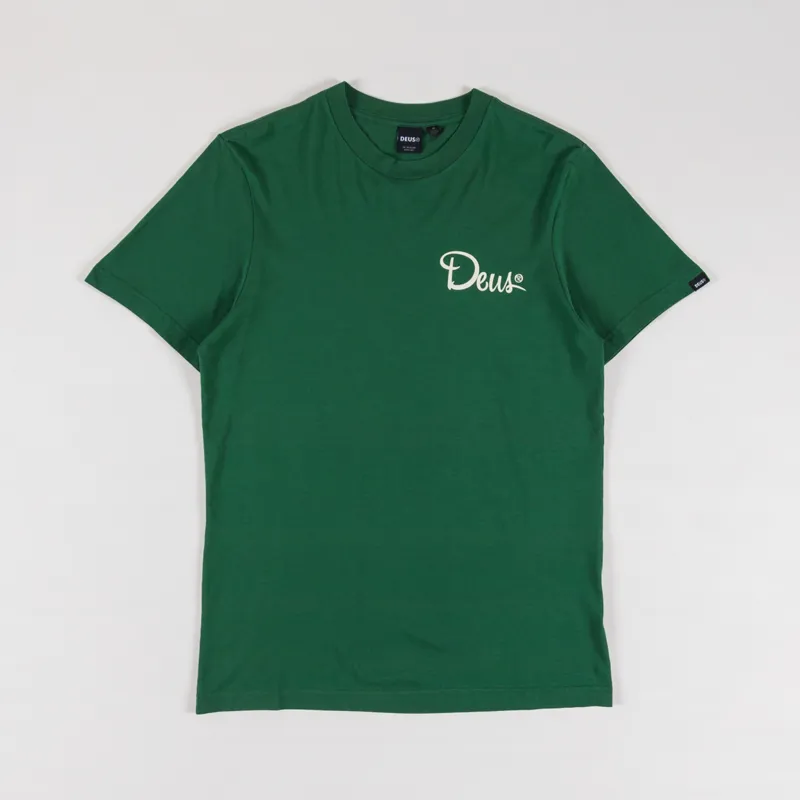 Deus Ex Machina Hefferlump T Shirt Hillside Green-1