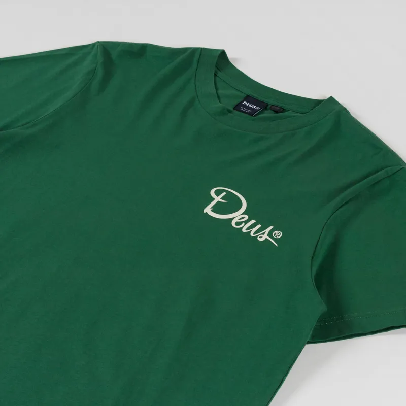 Deus Ex Machina Hefferlump T Shirt Hillside Green-2