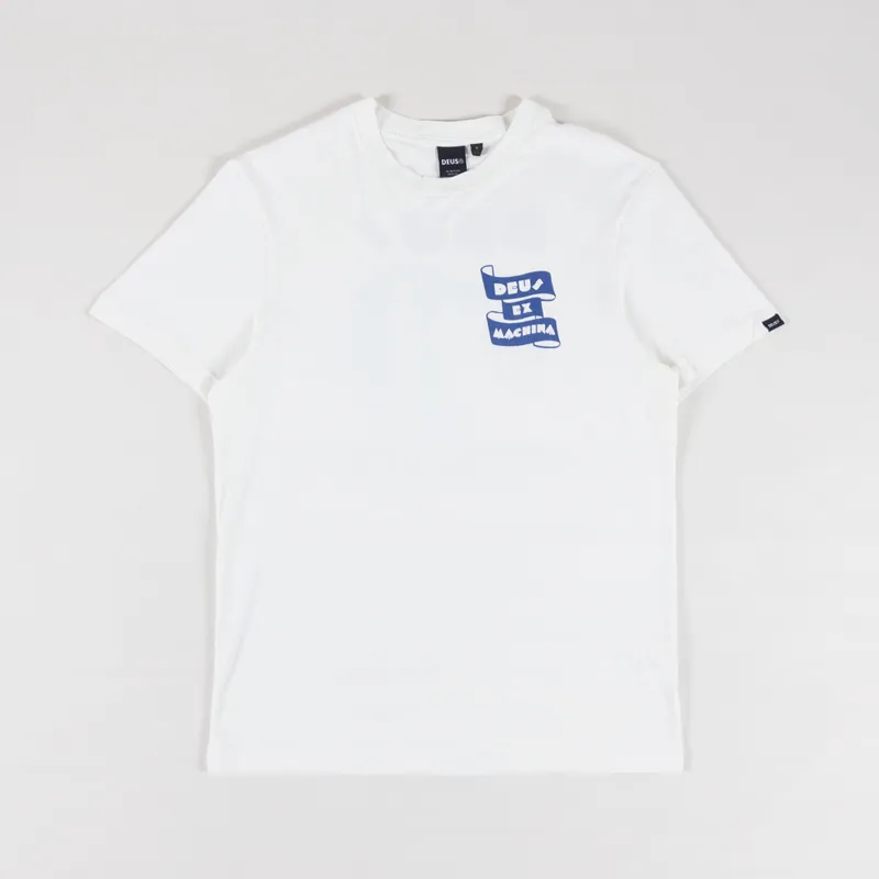 Deus Ex Machina Four Feet T Shirt Vintage White-1
