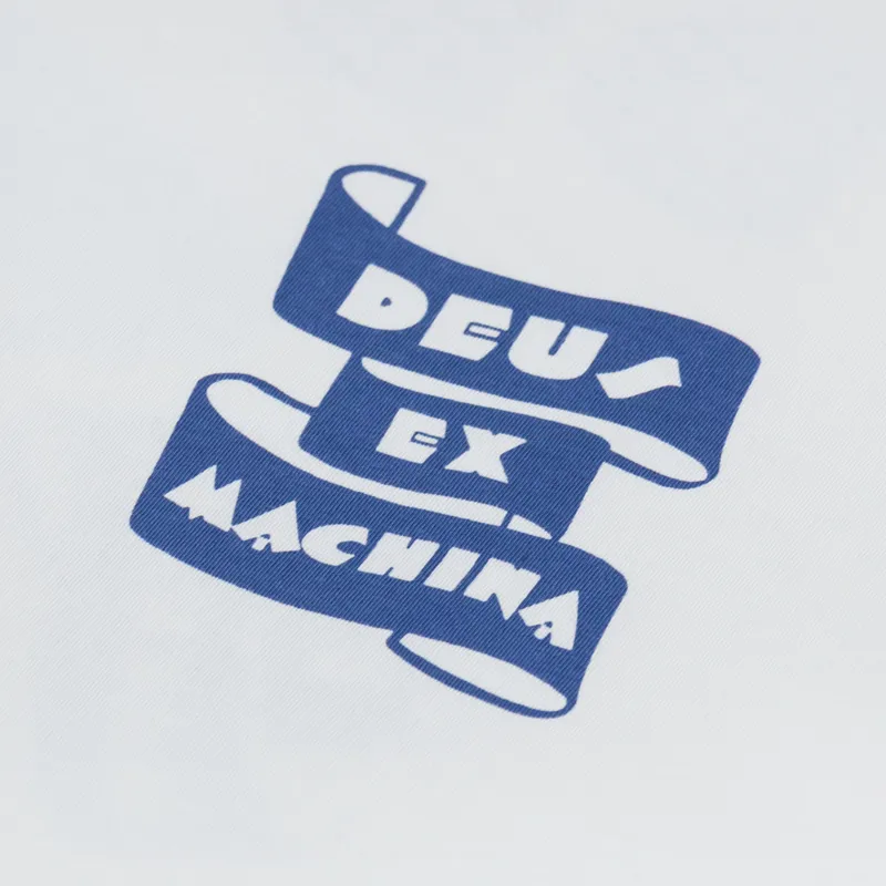 Deus Ex Machina Four Feet T Shirt Vintage White-3