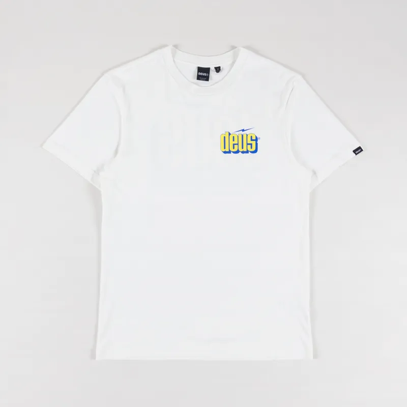 Deus Ex Machina Bolter T Shirt Vintage White-1