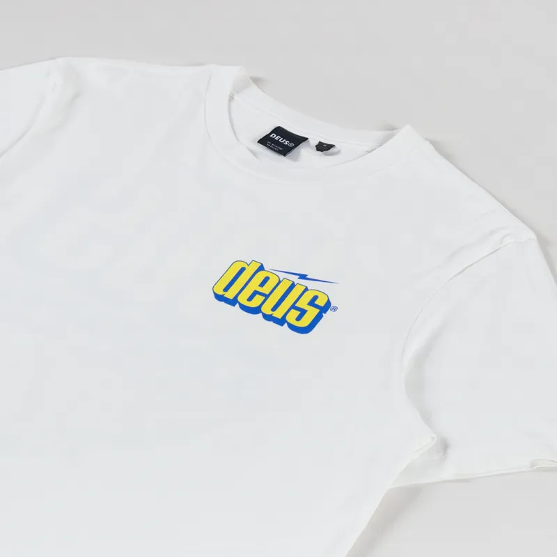 Deus Ex Machina Bolter T Shirt Vintage White-2