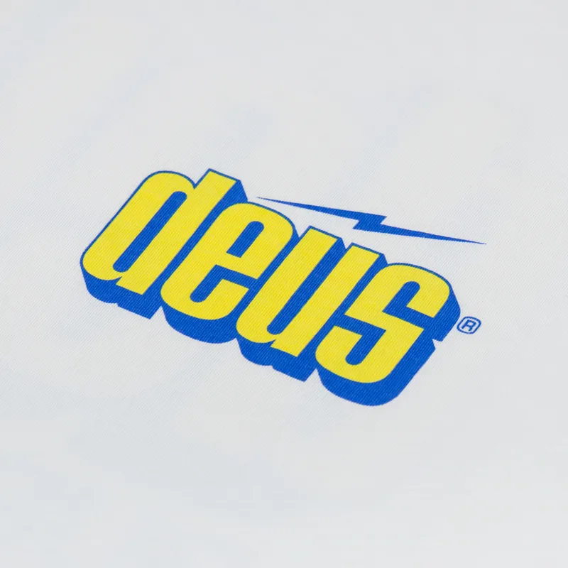 Deus Ex Machina Bolter T Shirt Vintage White-3