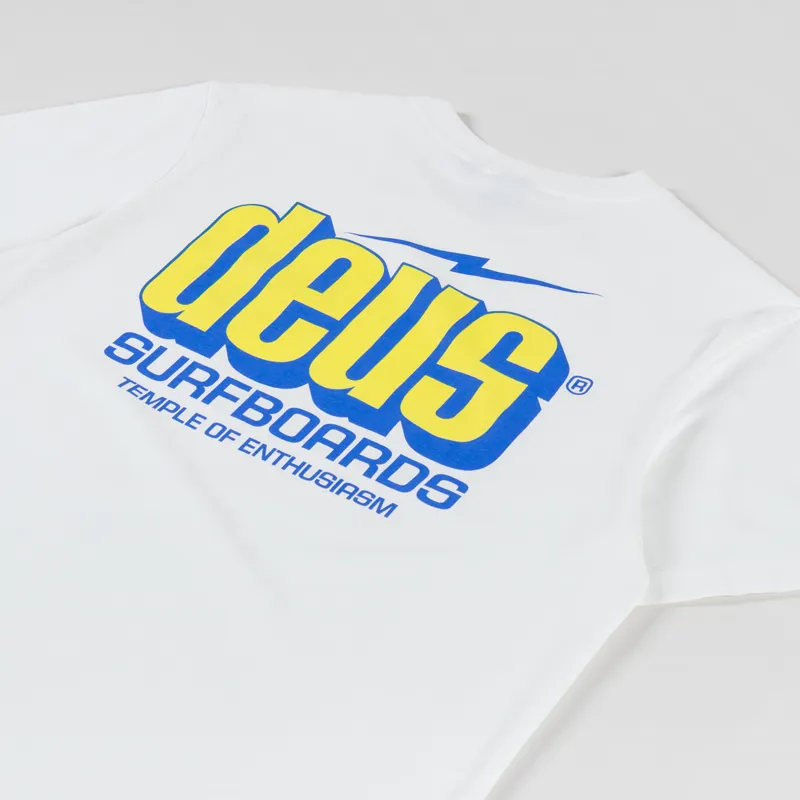 Deus Ex Machina Bolter T Shirt Vintage White-5