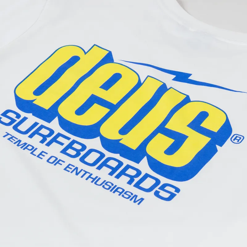 Deus Ex Machina Bolter T Shirt Vintage White-6