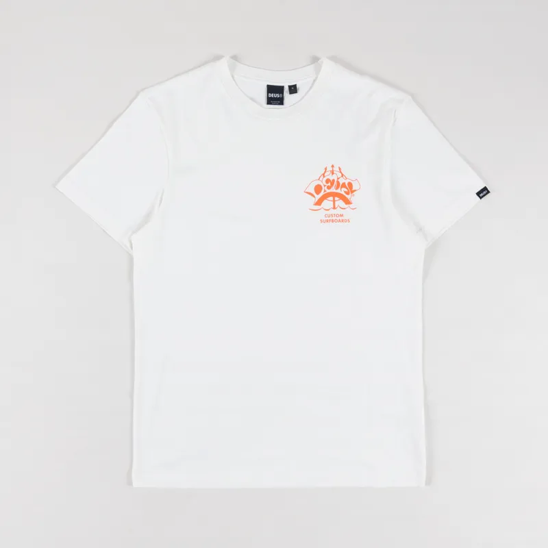 Deus Ex Machina Sound Off T Shirt Vintage White