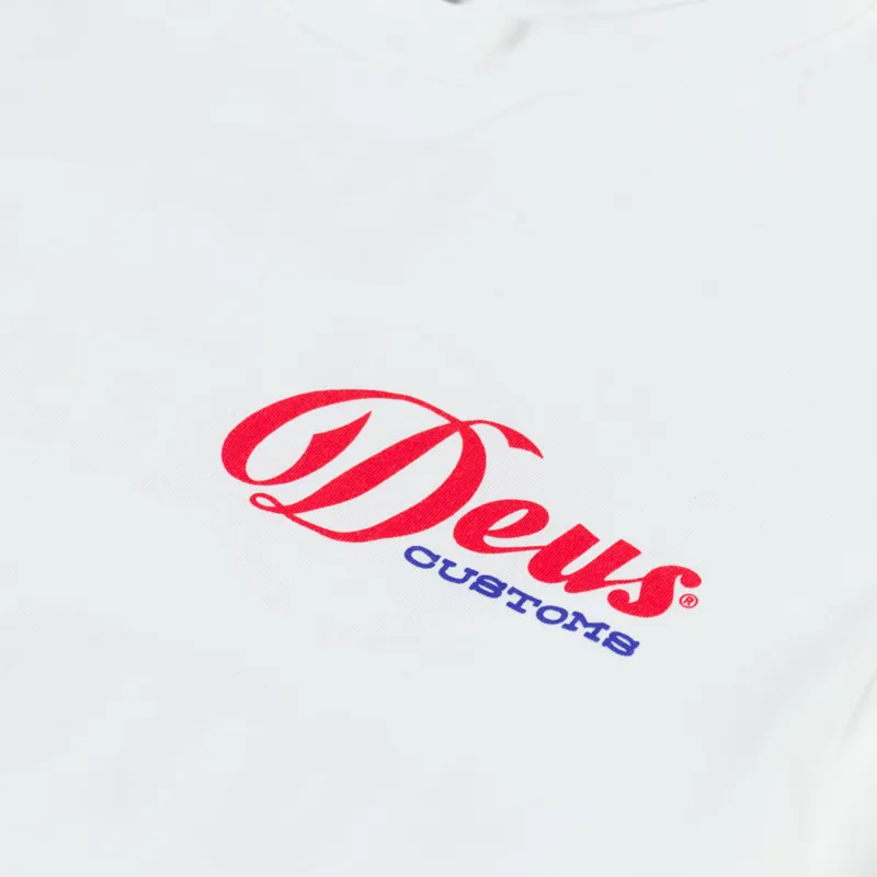 Deus Ex Machina Time Taker T Shirt Vintage White-5