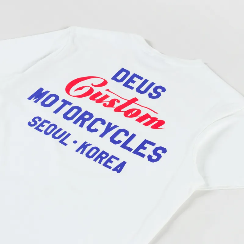 Deus Ex Machina Time Taker T Shirt Vintage White-2