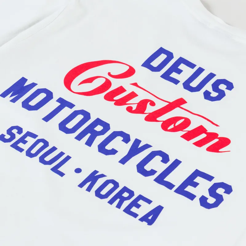 Deus Ex Machina Time Taker T Shirt Vintage White-4