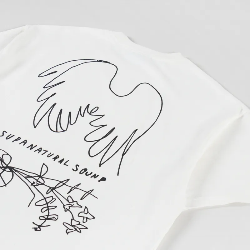 Deus Ex Machina Hauntology T Shirt Vintage White-6