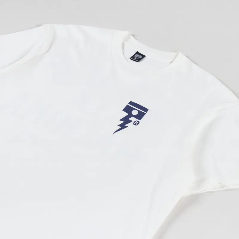 Deus Ex Machina Pisstin T Shirt Vintage White-2