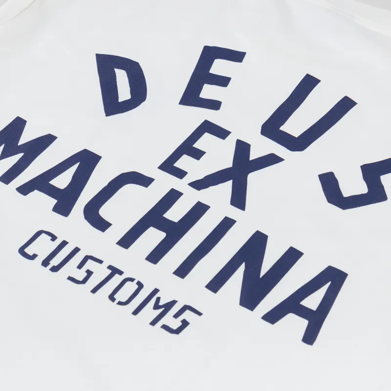 Deus Ex Machina Pisstin T Shirt Vintage White-6