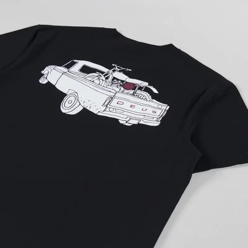 Deus Ex Machina Carby Pickup T Shirt Black-2