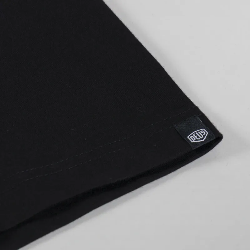 Deus Ex Machina Frontage T Shirt Black-6