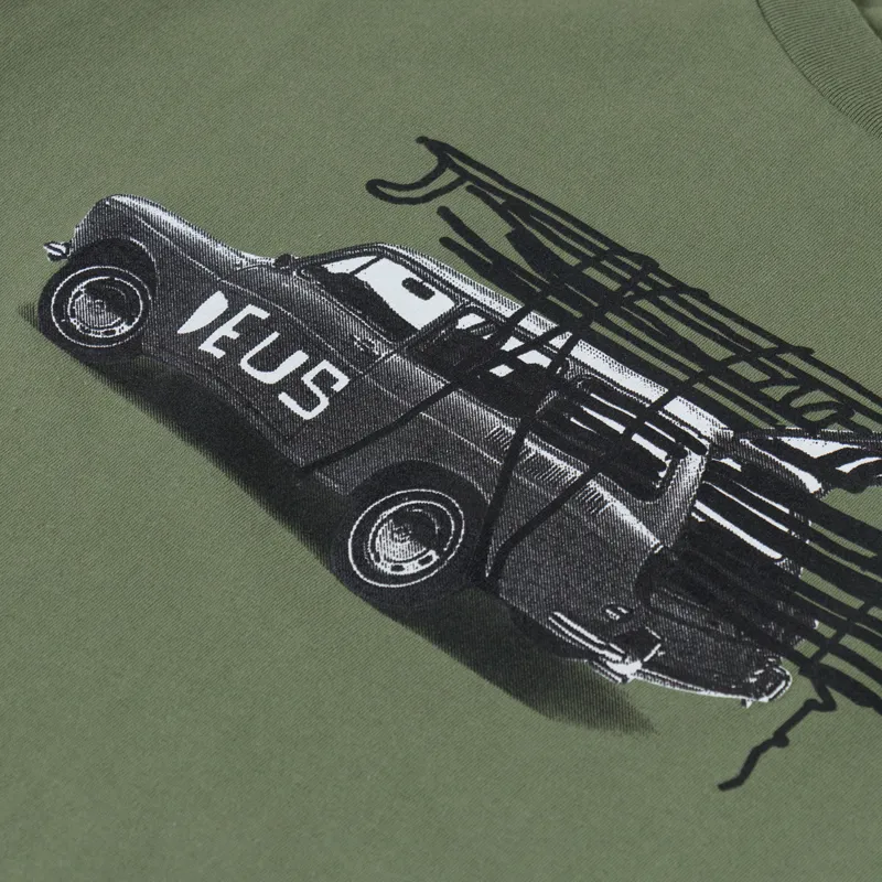 Deus Ex Machina Surwagon T Shirt Pine-2