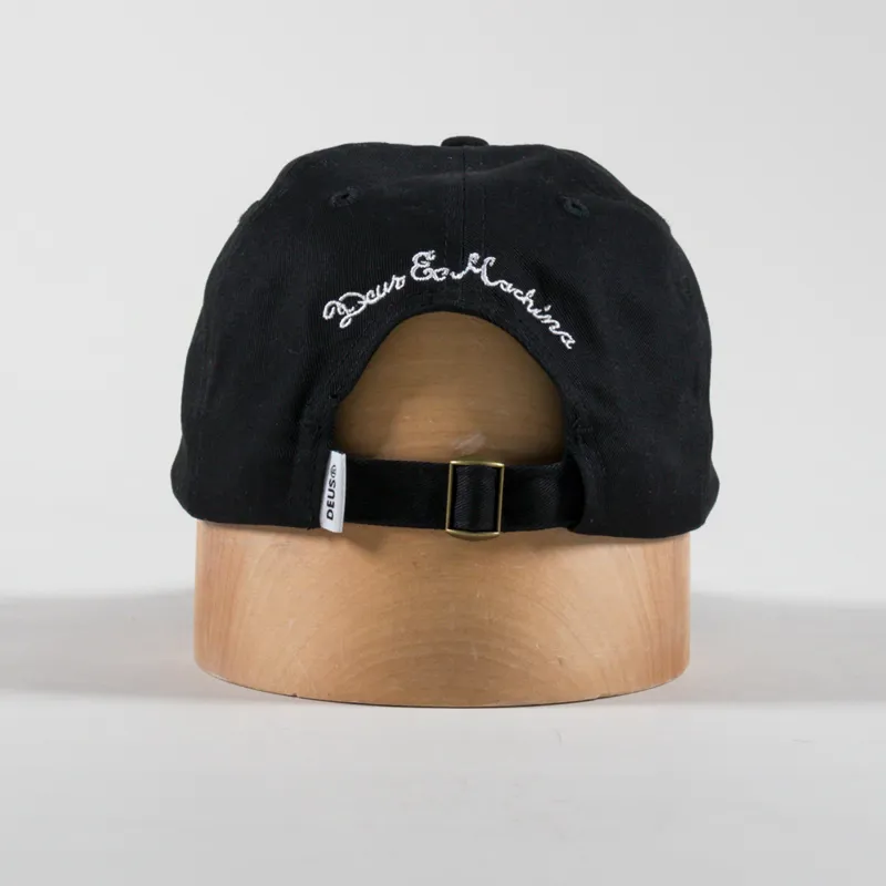 Deus Ex Machina Time Taker Dad Cap Black-3