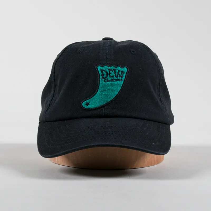 Deus Ex Machina Single Fin Dad Cap Black-1