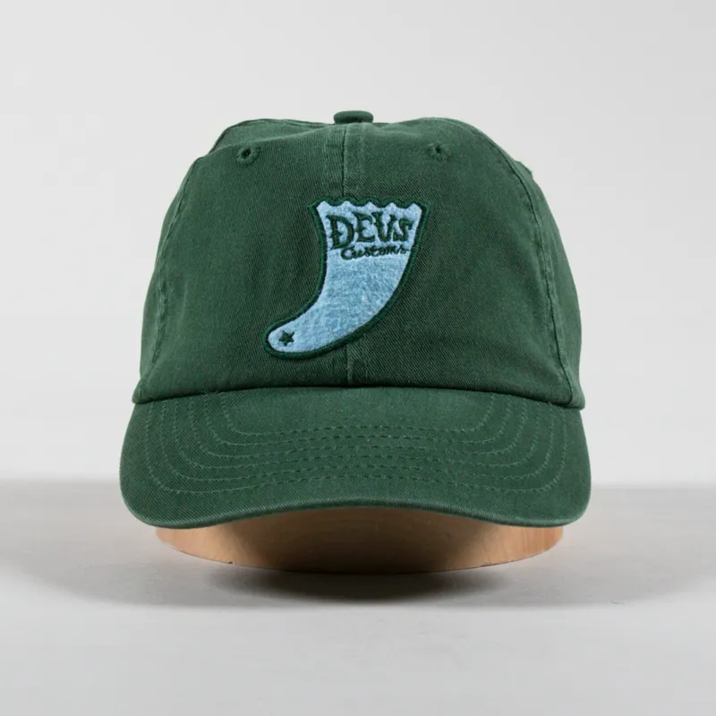 Deus Ex Machina Single Fin Dad Cap Green-1