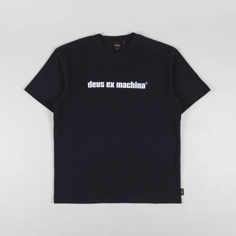 Deus Ex Machina Screen T Shirt Black