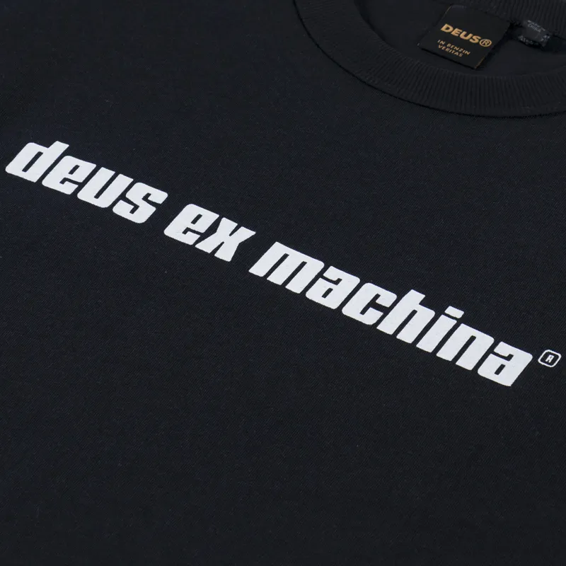 Deus Ex Machina Screen T Shirt Black-2