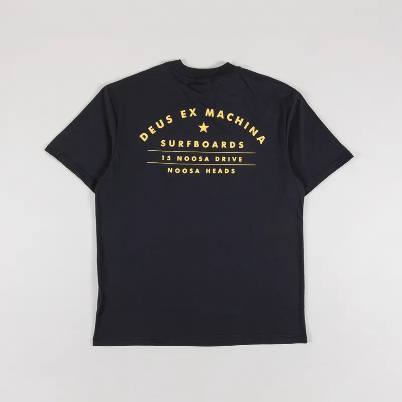 Deus Ex Machina Noosa Surf T Shirt Black