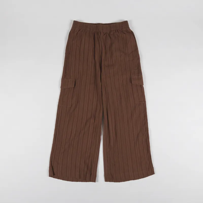Rhythm Womens Almalfi Cargo Pant Chocolate-4
