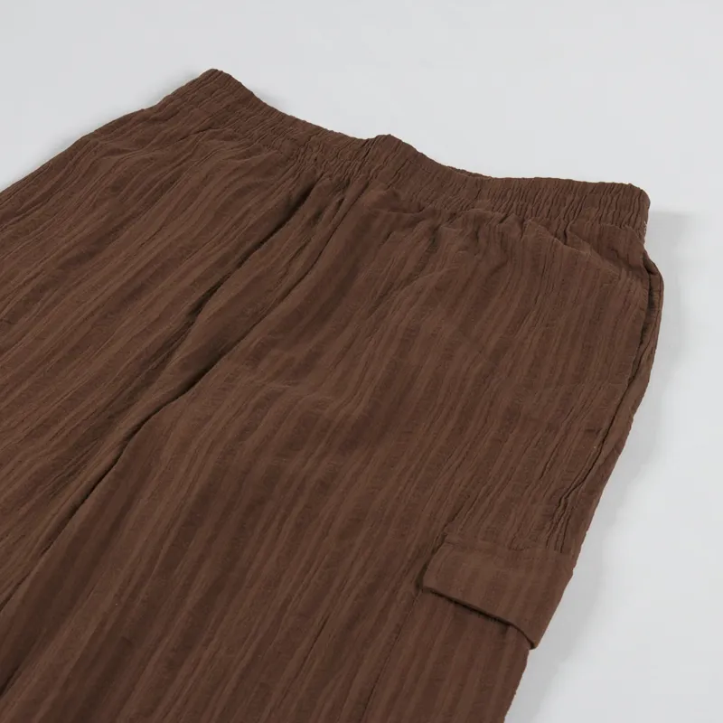 Rhythm Womens Almalfi Cargo Pant Chocolate-7