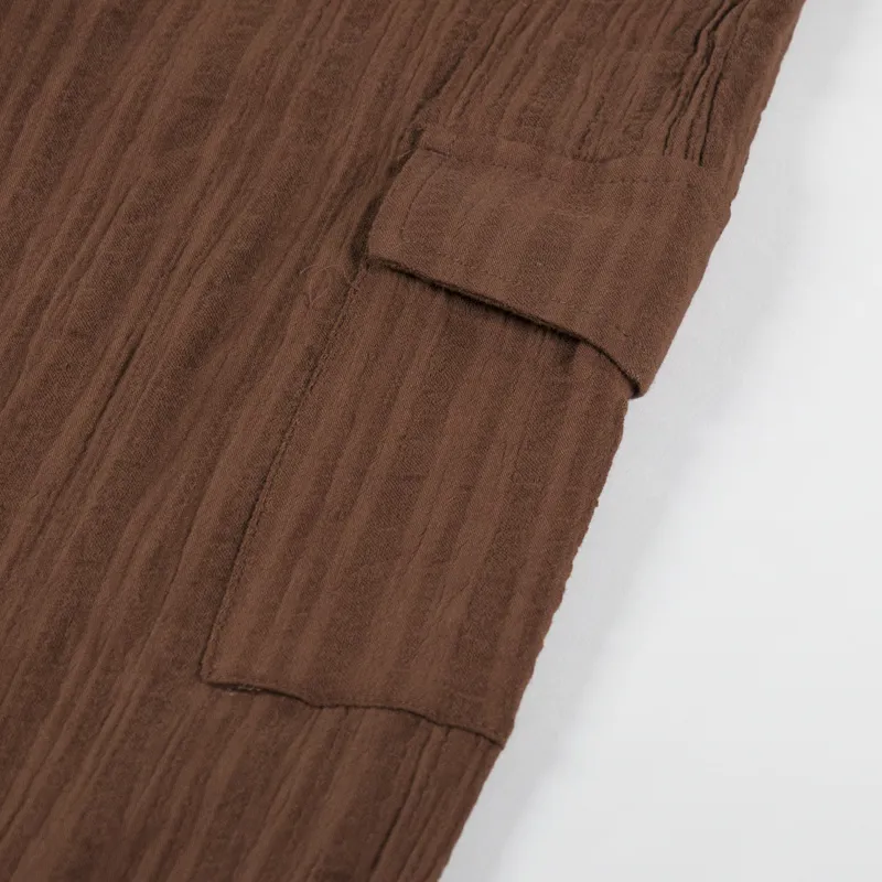 Rhythm Womens Almalfi Cargo Pant Chocolate-10