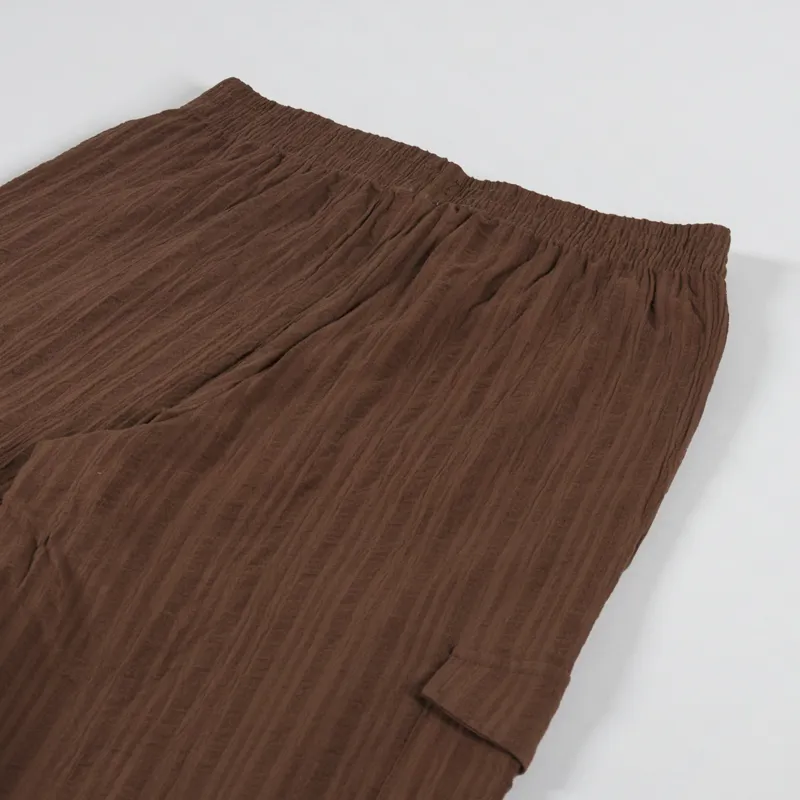 Rhythm Womens Almalfi Cargo Pant Chocolate-8