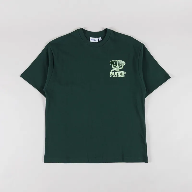 Butter Goods Terrain T Shirt Dark Forest-1