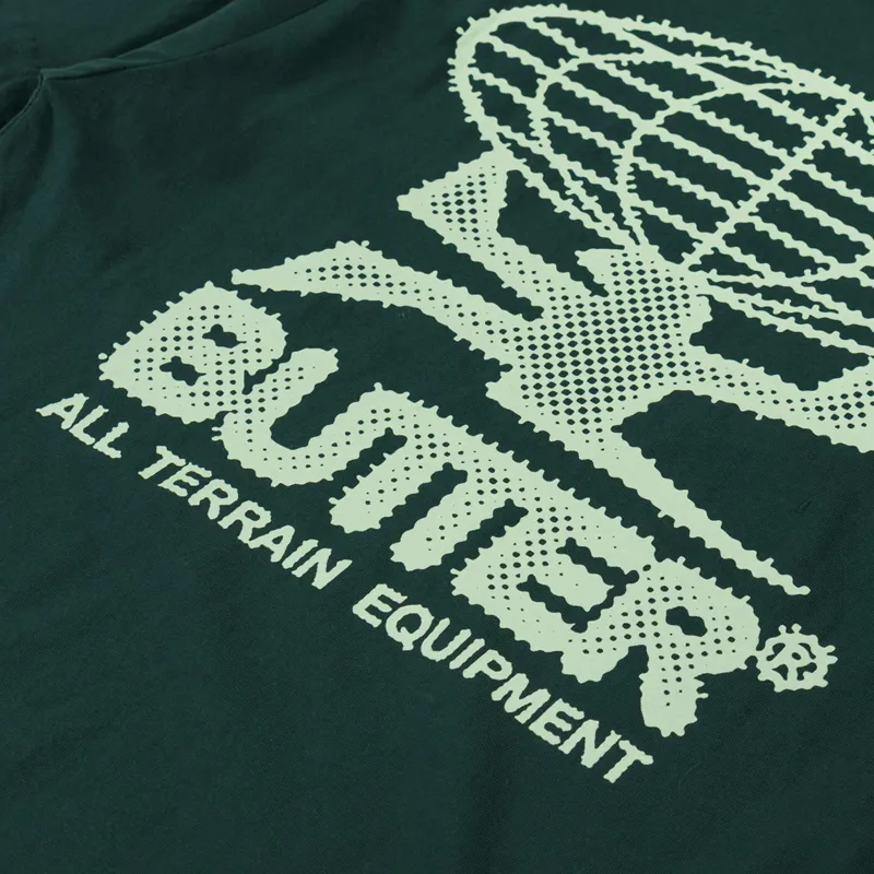 Butter Goods Terrain T Shirt Dark Forest-4
