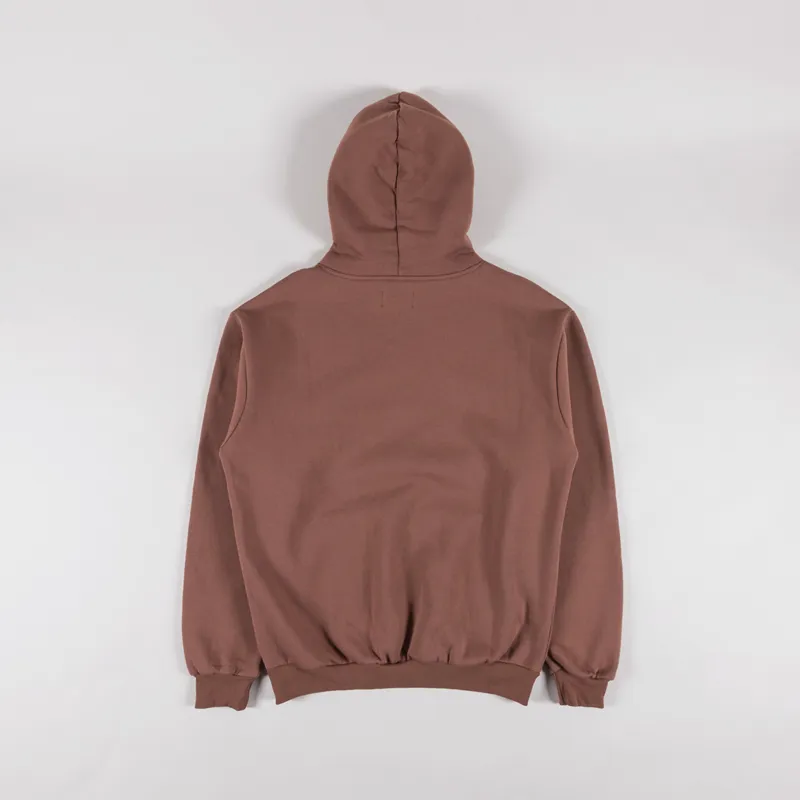 Butter Goods Connection Pullover Hood Washed Brown-1