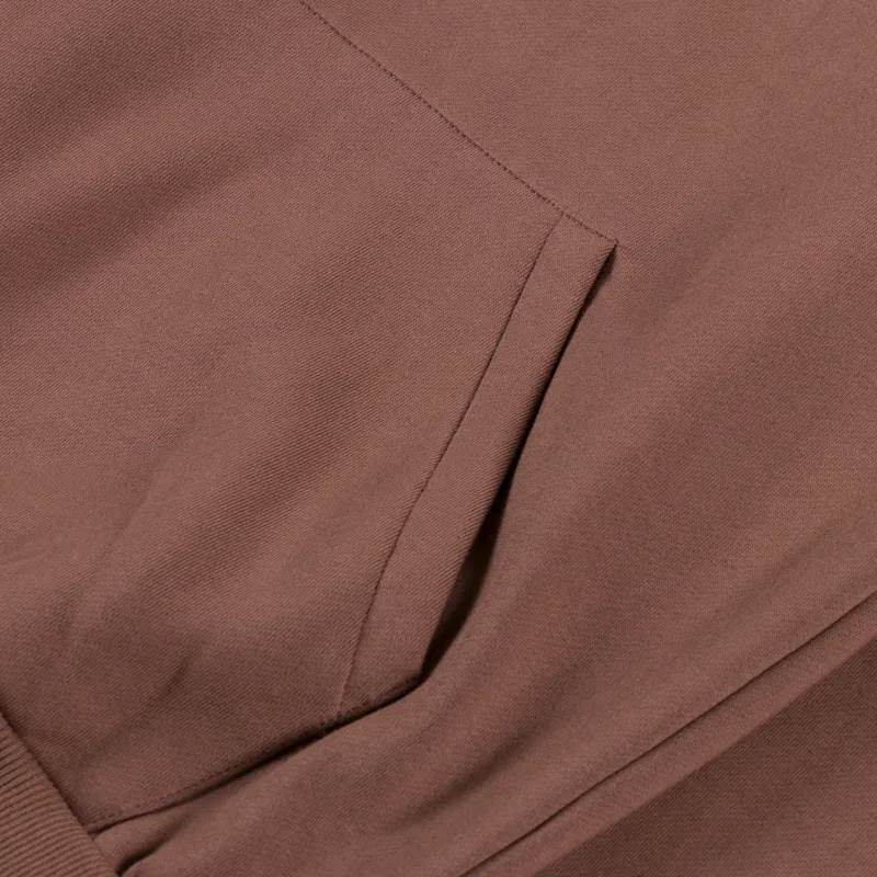 Butter Goods Connection Pullover Hood Washed Brown-5